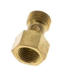 Racor de compresión recto de PVDF 8x6 mm y G1/8'' con rosca hembra 10 bar