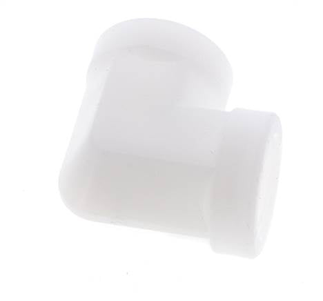 Racor en ángulo de 90 grados G1/2'' hembra Polipropileno (pp) 10bar (140,5psi) FDA