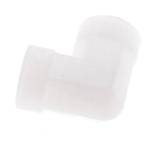 Racor acodado de 90 grados G1/4'' hembra Polipropileno (pp) 10bar (140,5psi) FDA