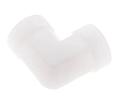 Racor acodado de 90 grados G1/4'' hembra Polipropileno (pp) 10bar (140,5psi) FDA