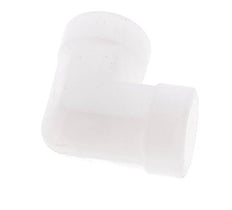 Racor acodado de 90 grados G1/4'' hembra Polipropileno (pp) 10bar (140,5psi) FDA