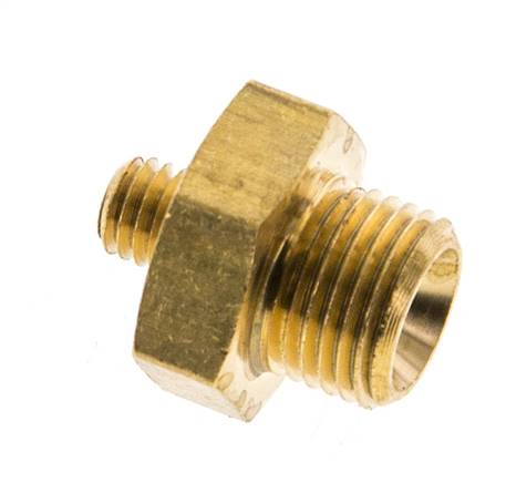 G 1/8'' x M5 Espiga doble de latón 16 barras [5 piezas]