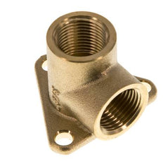 G 3/8'' Latón Empalme de aire de 2 vías montado en la pared 16 Bar [2 Piezas]