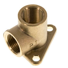 G 3/8'' Latón Empalme de aire de 2 vías montado en la pared 16 Bar [2 Piezas]