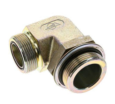 UN 1-11/16''-12 x G 1 1/2'' Macho Codo de 90 grados de acero galvanizado ORFS 200 Bar - Hidráulico