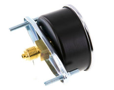 0..25 Bar (0..363 psi) Manómetro de montaje en panel Acero/Latón 63 mm Clase 2.5 (Soporte)