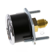 0..6 Bar (0..87 psi) Manómetro de montaje en panel Acero/Latón 40 mm Clase 2.5 - 1/4'' (Soporte)