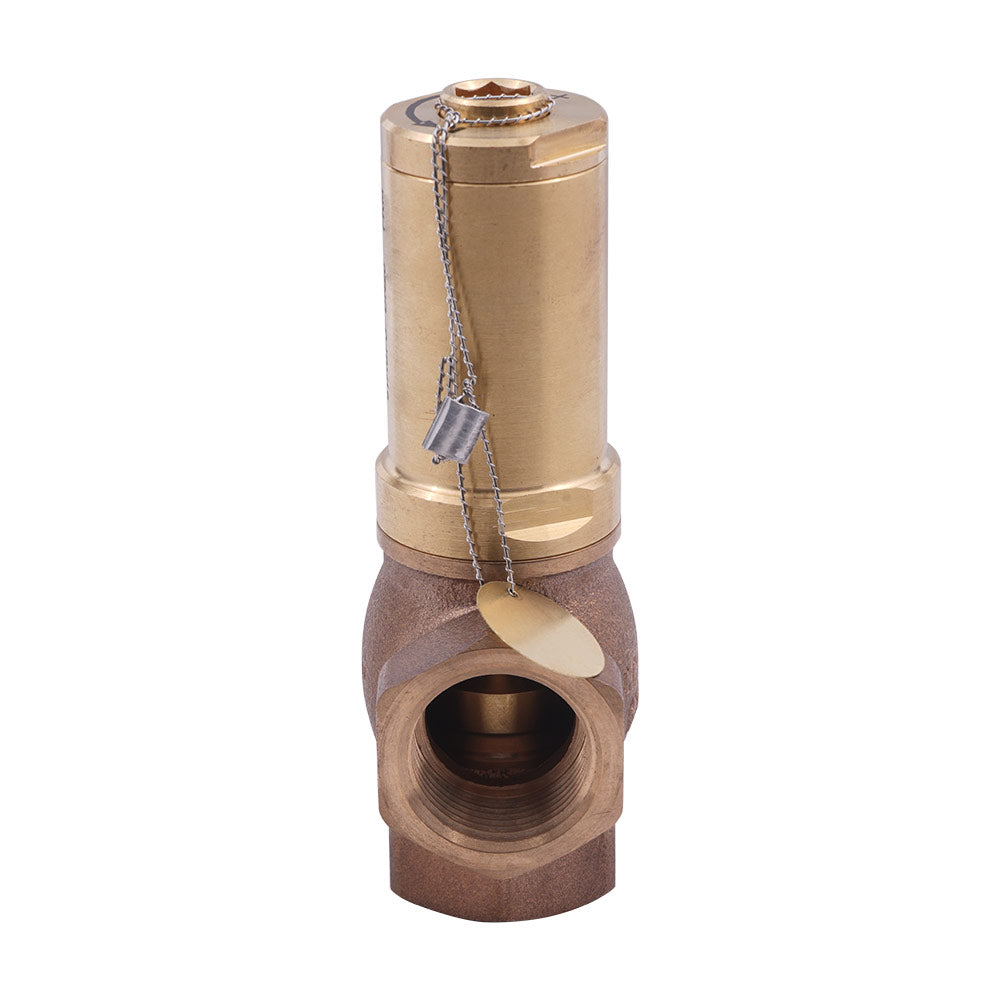 G1/2'' Latón Válvula de alivio 2 - 12 bar / 29 - 174 psi