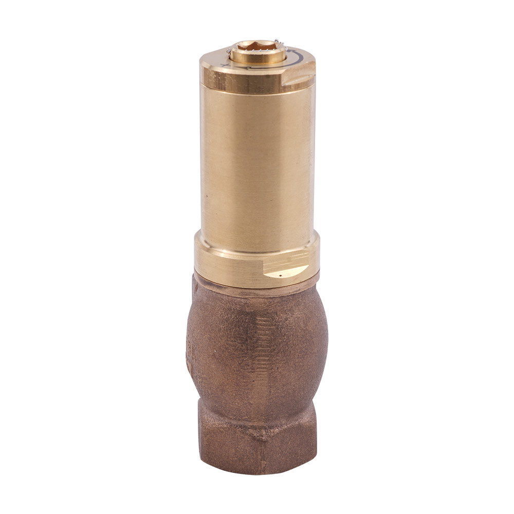G3/4'' Válvula de alivio de latón 2 - 12 bar / 29 - 174 psi