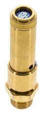G Válvula de seguridad preajustada de latón de 1/2'' 10,2 bar (147,94 psi) DN 10