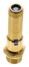 G Válvula de seguridad preajustada de latón de 3/4'' 13,1 bar (190 psi) DN 10
