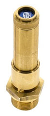 G Válvula de seguridad preajustada de latón de 3/4'' 28,5 bar (413,36 psi) DN 10