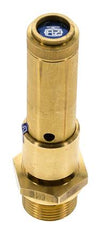 G Válvula de seguridad preajustada de latón de 3/4'' 28,5 bar (413,36 psi) DN 10