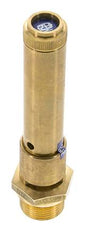 G Válvula de seguridad preajustada de latón de 3/4'' 44,5 bar (645,43 psi) DN 10