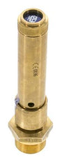 G Válvula de seguridad preajustada de latón de 3/4'' 47 bar (681.69 psi) DN 10