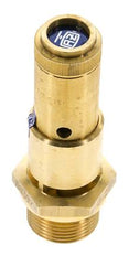 G Válvula de seguridad preajustada de latón de 3/4'' 5,2 bar (75,42 psi) DN 10