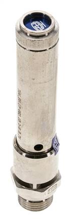 G 1/2'' Válvula de seguridad de latón niquelado 46 bar (667.18 psi) DN 10