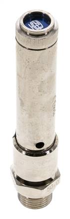G 1/2'' Válvula de seguridad de latón niquelado 46 bar (667.18 psi) DN 10