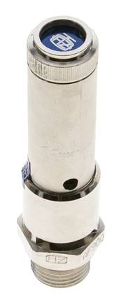 G 1/2'' Válvula de seguridad de latón niquelado 27 bar (391.61 psi) DN 10