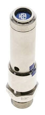 G 1/2'' Válvula de seguridad de latón niquelado 27 bar (391.61 psi) DN 10