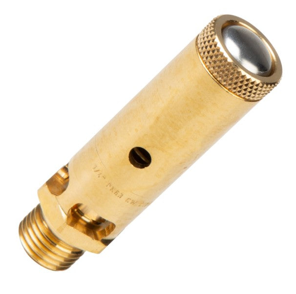 G Válvula de seguridad preajustada de 1/4'' de latón 16,2 bar (234,96 psi) DN 8