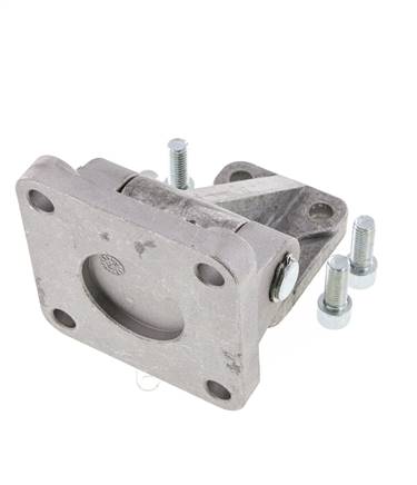 Pinza de montaje giratoria completa de 90 grados para cilindro IS0 15552 de 80 mm