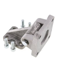 Pinza de montaje giratoria completa de 90 grados para cilindro IS0 15552 de 80 mm