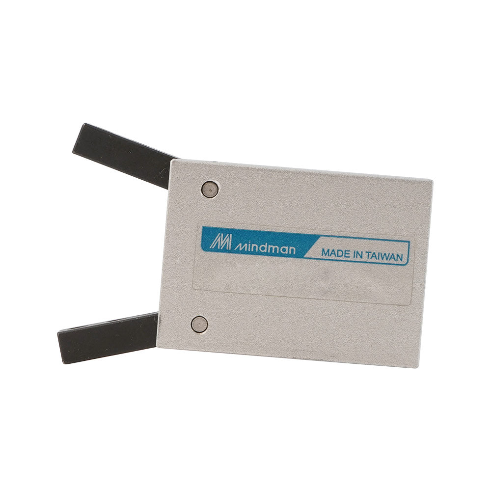 Pinza neumática de doble efecto de 2 mordazas de 30 grados D25 mm