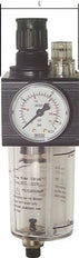FRL G1/2'' 1400l/min 0,5-6,0bar/7-87psi Jaula de protección Combo 1