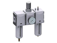 FRL 3 Partes G3/4'' 12000l/min 0.2-4.0bar/3-58psi Semi-Auto Policarbonato Futura 4