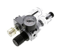 FRL 2 Partes G1/8'' 700l/min 0.5-10.0bar/7-145psi Semi-Auto 40 mm Manómetro Policarbonato Multifix 0