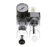 FRL 2 Partes G1/8'' 700l/min 0.1-3.0bar/1-44psi Semi-Auto 40 mm Manómetro Policarbonato Multifix 0
