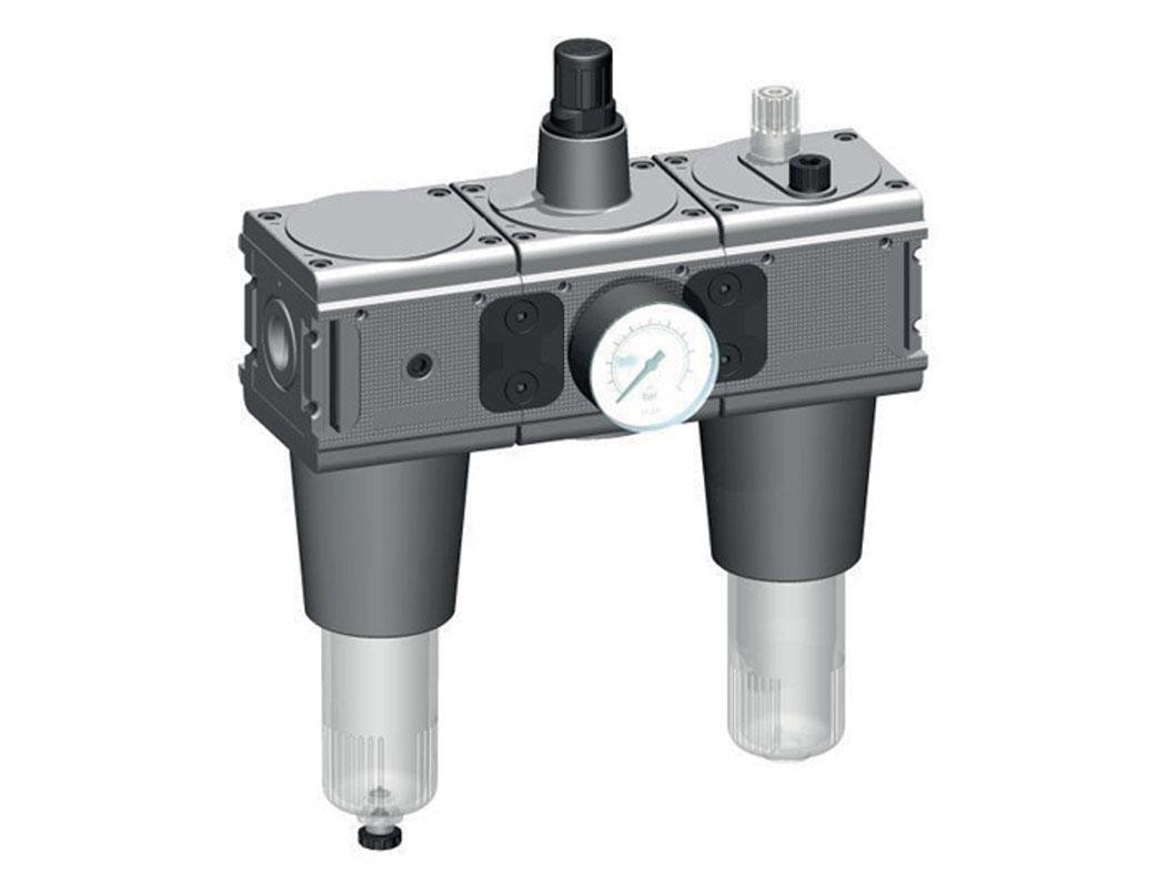 FRL G1'' 13500l/min 0,1-3,0bar/1-44psi Multifix 5