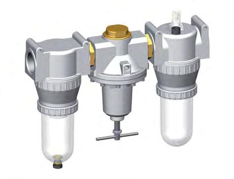 FRL G1 1/4'' 4900l/min 0,5-16,0bar/7-232psi Estándar 5