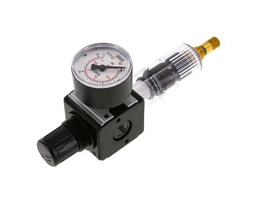 Filtro regulador G1/4'' 1600l/min 0,5-10,0bar/7-145psi Multifix 1
