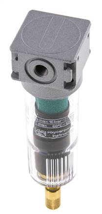 Microfiltro 0.01micrones G1/8'' 230l/min Auto Policarbonato Multifix 0