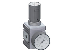 Regulador de Presión de Precisión para Ensamblaje de Colector G1/4''&3/8'' 2500l/min 0.1-2.0bar/1-29psi PA Futura 1