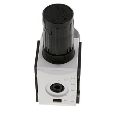 Regulador de presión G1/4'' 2000l/min 0.1-2.0bar/1-29psi PA Futura 1