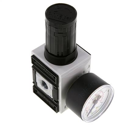Regulador de presión G1/4'' 2000l/min 0.1-2.0bar/1-29psi PA Futura 1