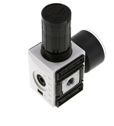 Regulador de presión G1/4'' 2000l/min 0.1-2.0bar/1-29psi PA Futura 1