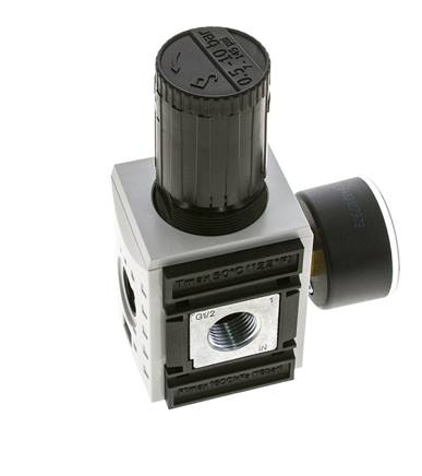 Regulador de presión de precisión para ensamblaje de colector G1/2''&3/8'' 5200l/min 0.5-10.0bar/7-145psi PA Futura 2