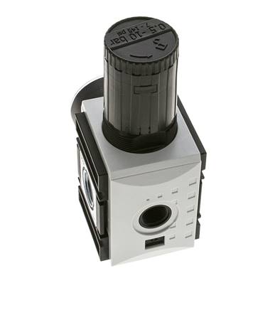Regulador de presión de precisión para ensamblaje de colector G1/2''&3/8'' 5200l/min 0.5-10.0bar/7-145psi PA Futura 2