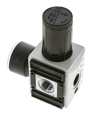 Regulador de presión de precisión para ensamblaje de colector G1/2''&3/8'' 5200l/min 0.5-10.0bar/7-145psi PA Futura 2