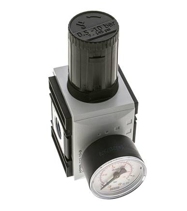 Regulador de presión de precisión para ensamblaje de colector G1/2''&3/8'' 5200l/min 0.5-10.0bar/7-145psi PA Futura 2