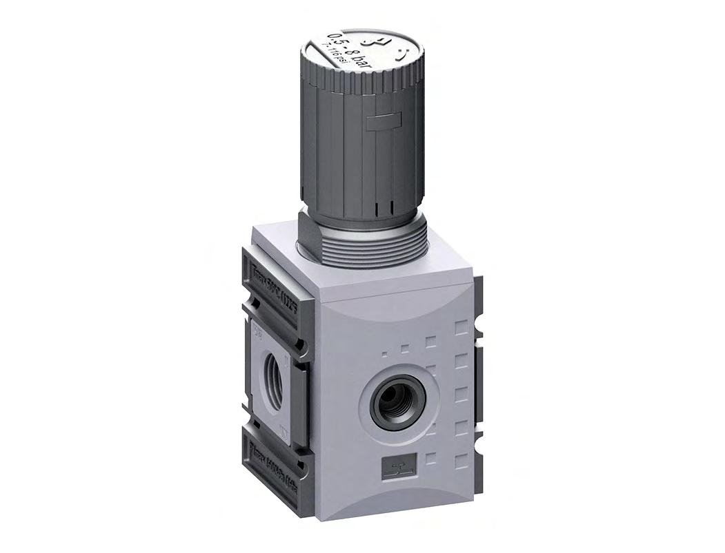 Regulador de presión de precisión para ensamblaje de colector G1/2''&3/8'' 5200l/min 0.5-10.0bar/7-145psi PA Futura 2
