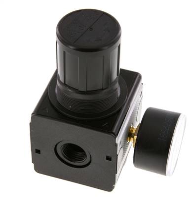 Regulador de presión de precisión G1/2'' 8700l/min 0.5-10.0bar/7-145psi de fundición de zinc Multifix 2