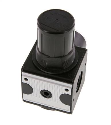 Regulador de presión de precisión G1/2'' 8700l/min 0.5-10.0bar/7-145psi de fundición de zinc Multifix 2