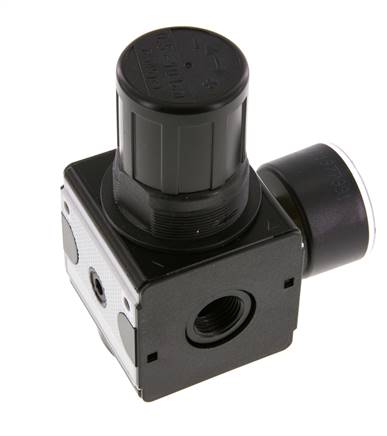 Regulador de presión de precisión G1/2'' 8700l/min 0.5-10.0bar/7-145psi de fundición de zinc Multifix 2