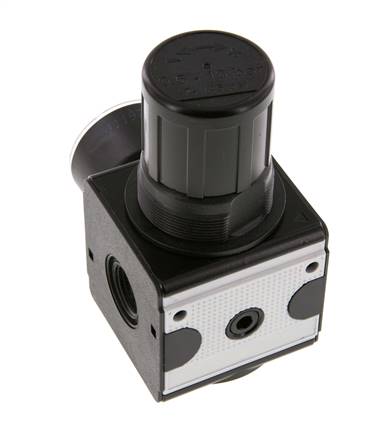 Regulador de presión de precisión G1/2'' 8700l/min 0.5-10.0bar/7-145psi de fundición de zinc Multifix 2