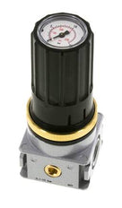 Regulador de presión G1/4'' 1450l/min 0.5-10.0bar/7-145psi Perilla de fundición de zinc con manómetro Multifix 0